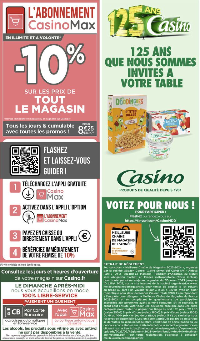 Casino #hyper Frais Catalogue du 12.06.2023