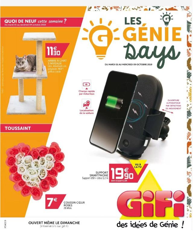 GiFi Catalogue du 01.10.2019