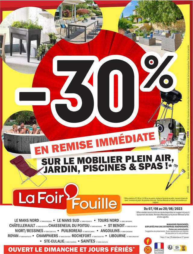 La Foir'Fouille Catalogue du 07.08.2023