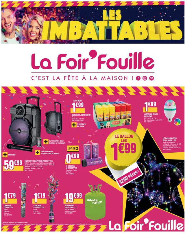 La Foir'Fouille Catalogue du 16.12.2019