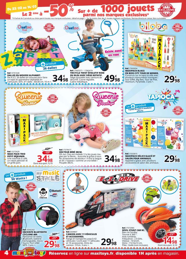 Maxi Toys Catalogue du 22.02.2021