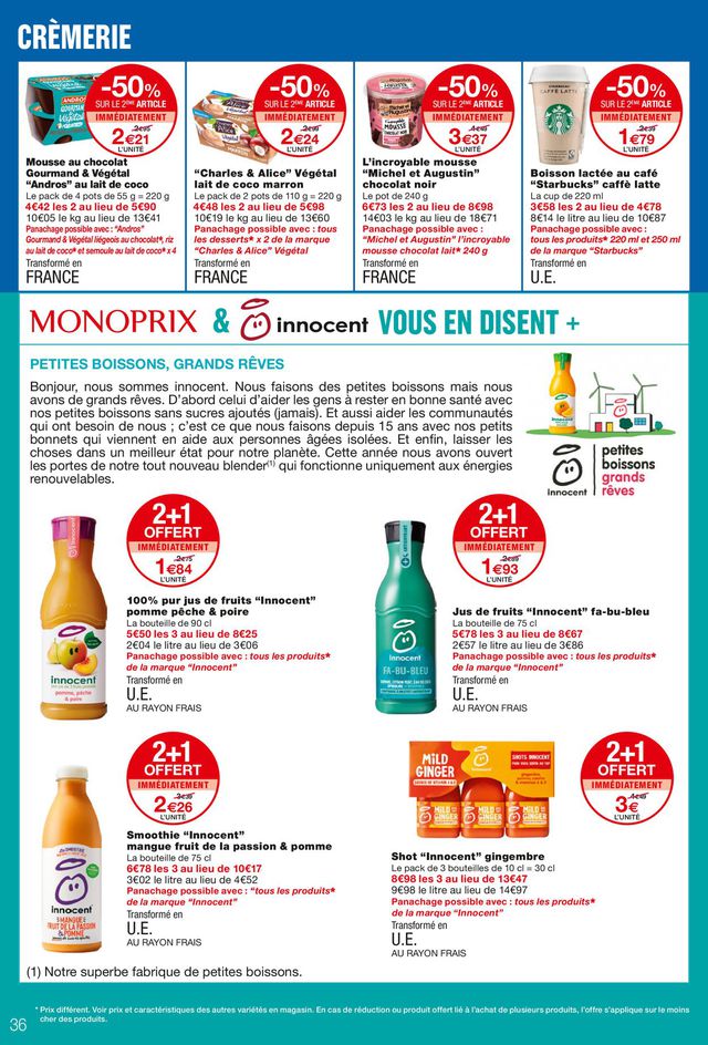 Monoprix Catalogue du 03.11.2021