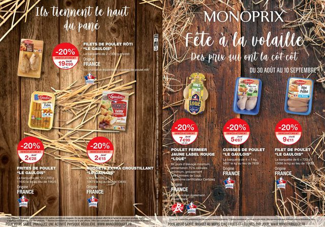 Monoprix Catalogue du 30.09.2023