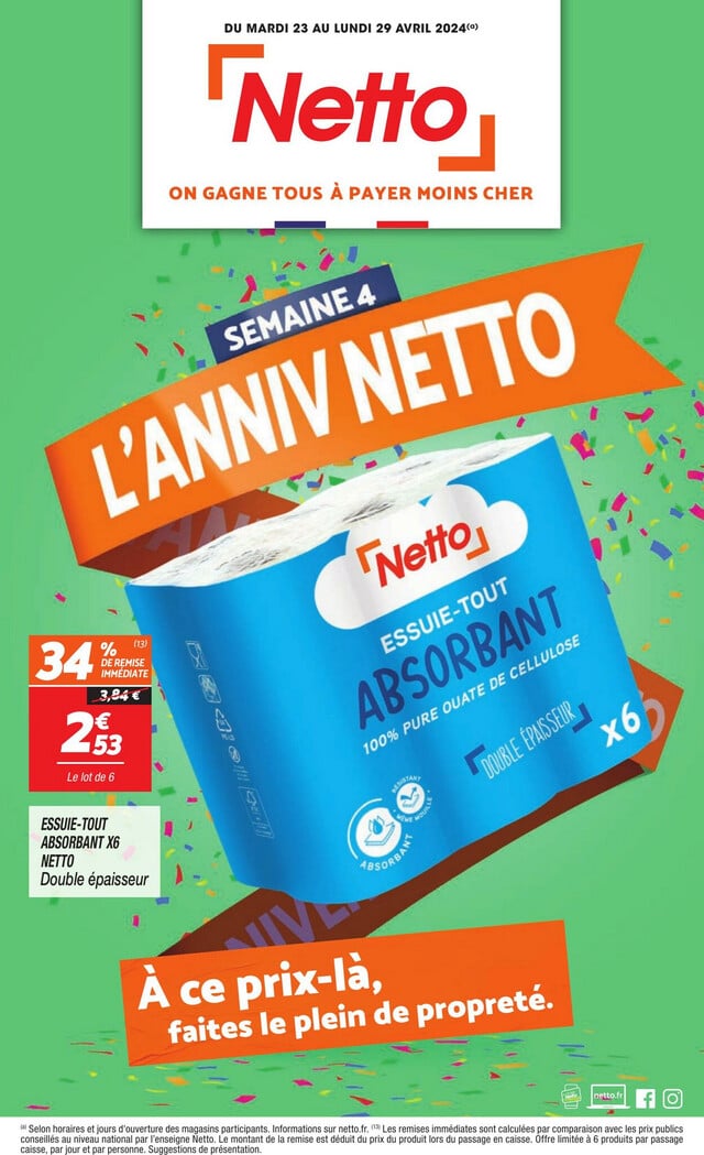 Netto Catalogue du 23.04.2024