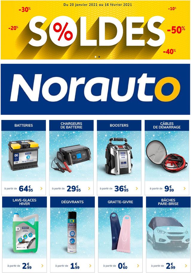 Norauto Catalogue du 25.01.2021