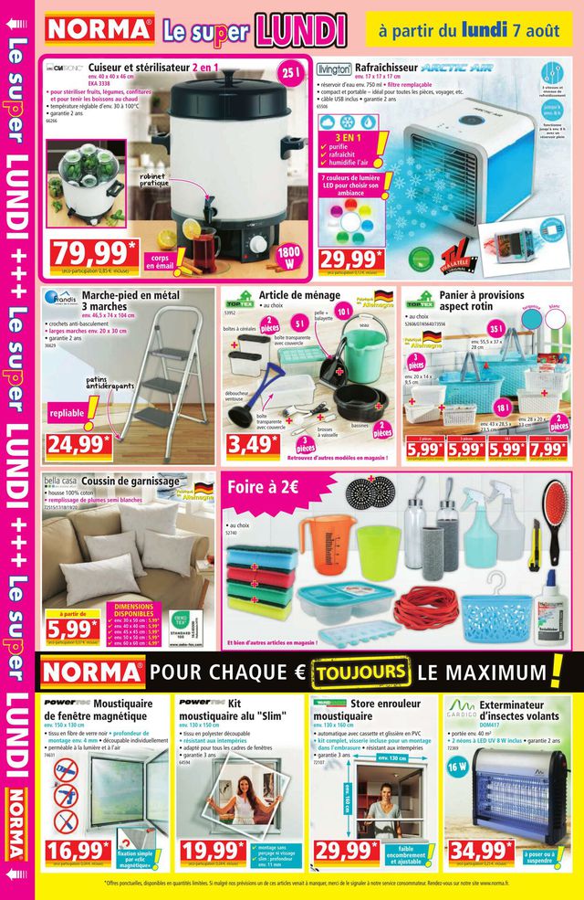 Norma Catalogue du 02.08.2023