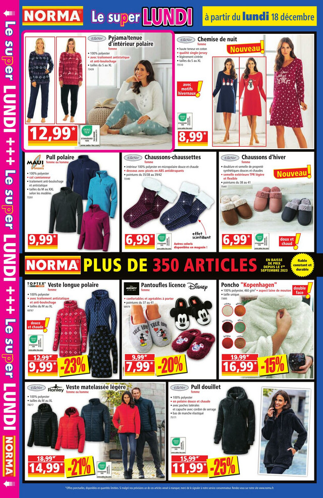 Norma Catalogue du 13.12.2023
