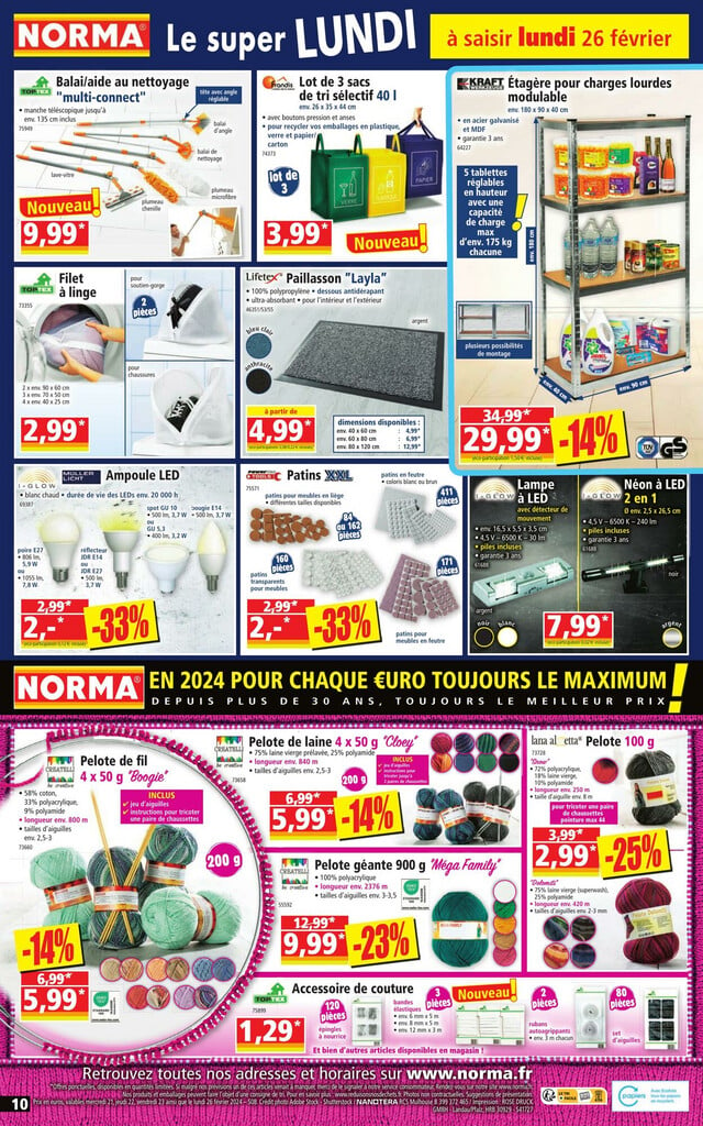 Norma Catalogue du 21.02.2024