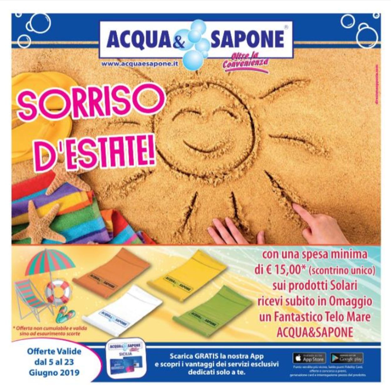 Acqua & Sapone Volantino dal 05/06/2019