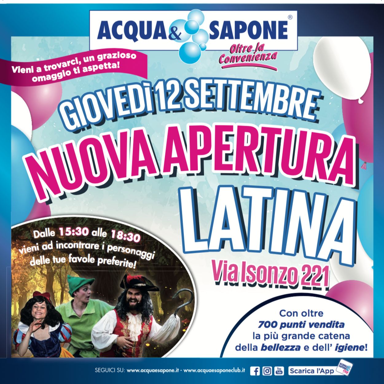 Acqua & Sapone Volantino dal 12/09/2019