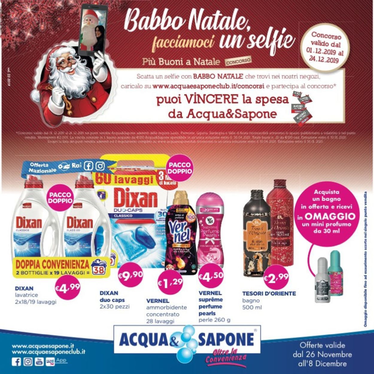 Acqua & Sapone Volantino dal 26/11/2019