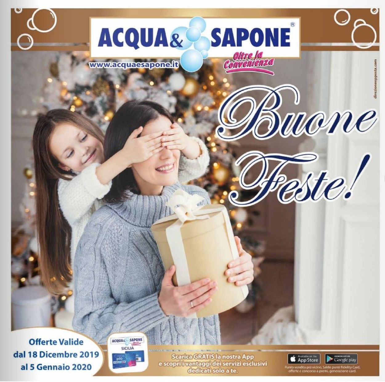 Acqua & Sapone Volantino dal 18/12/2019