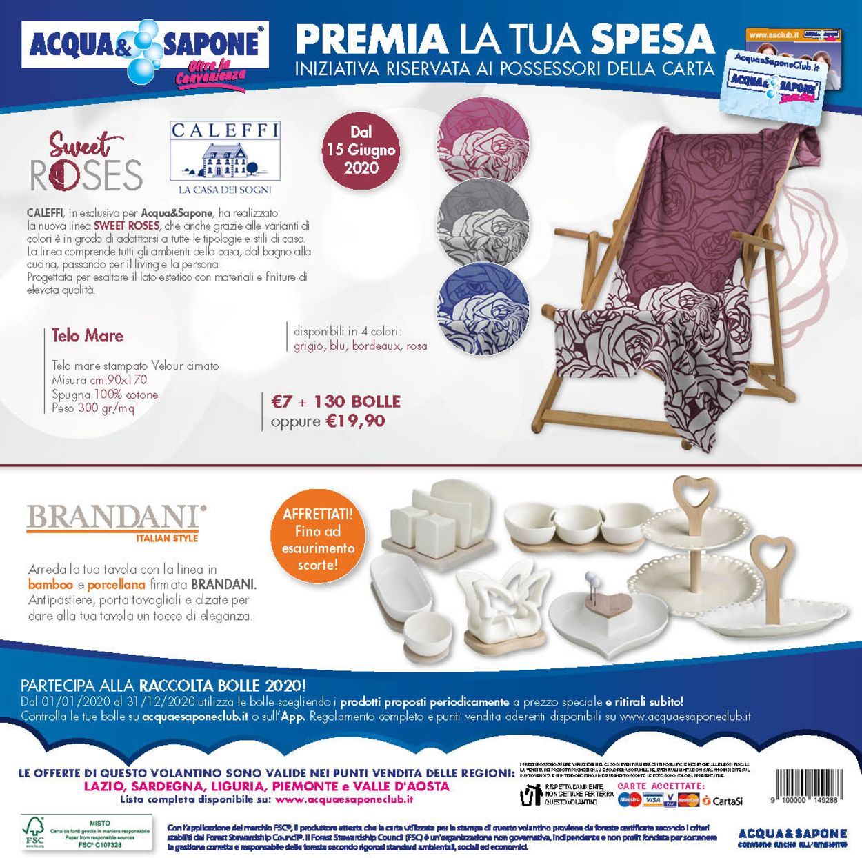 Acqua & Sapone Volantino dal 15/09/2020