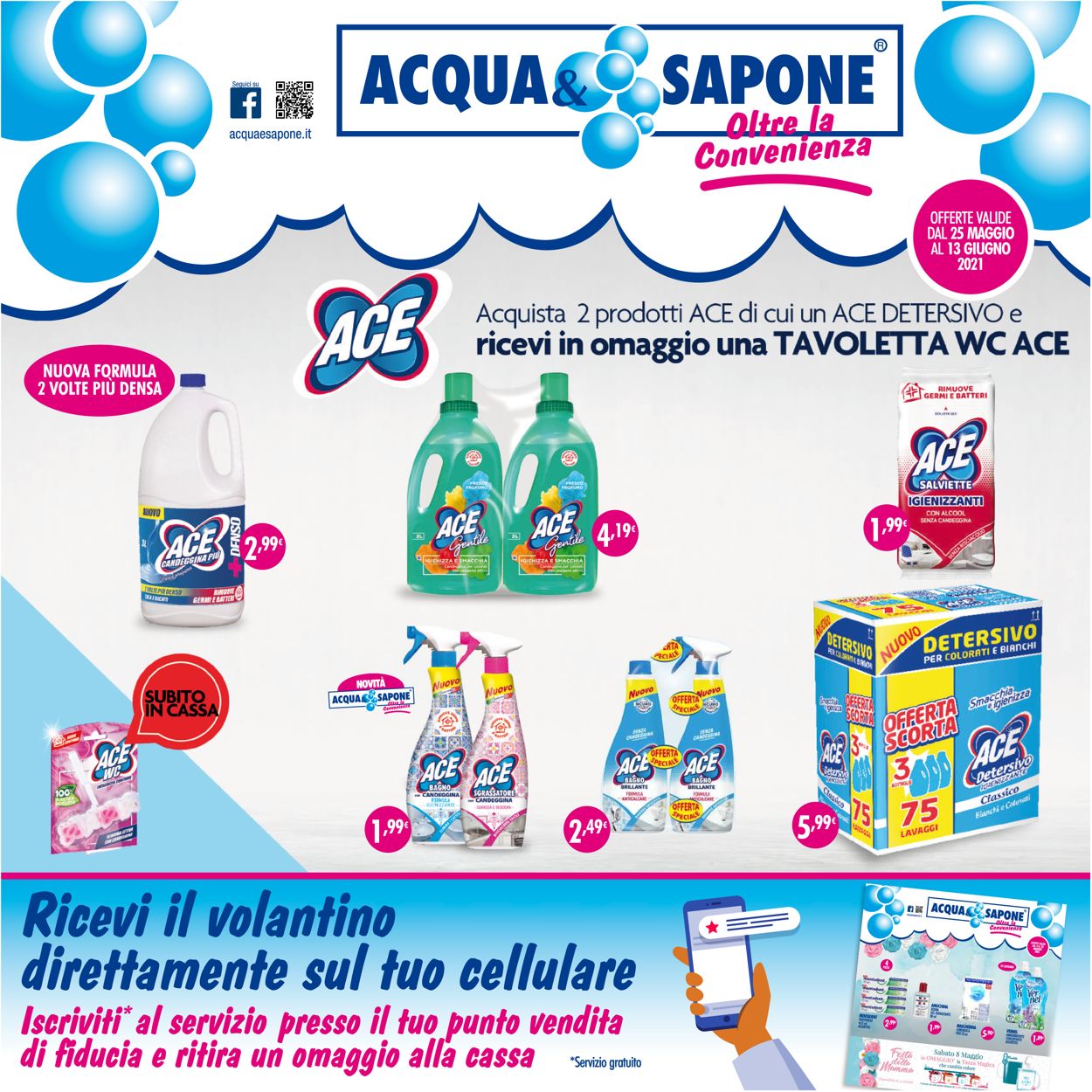 Acqua & Sapone Volantino dal 25/05/2021