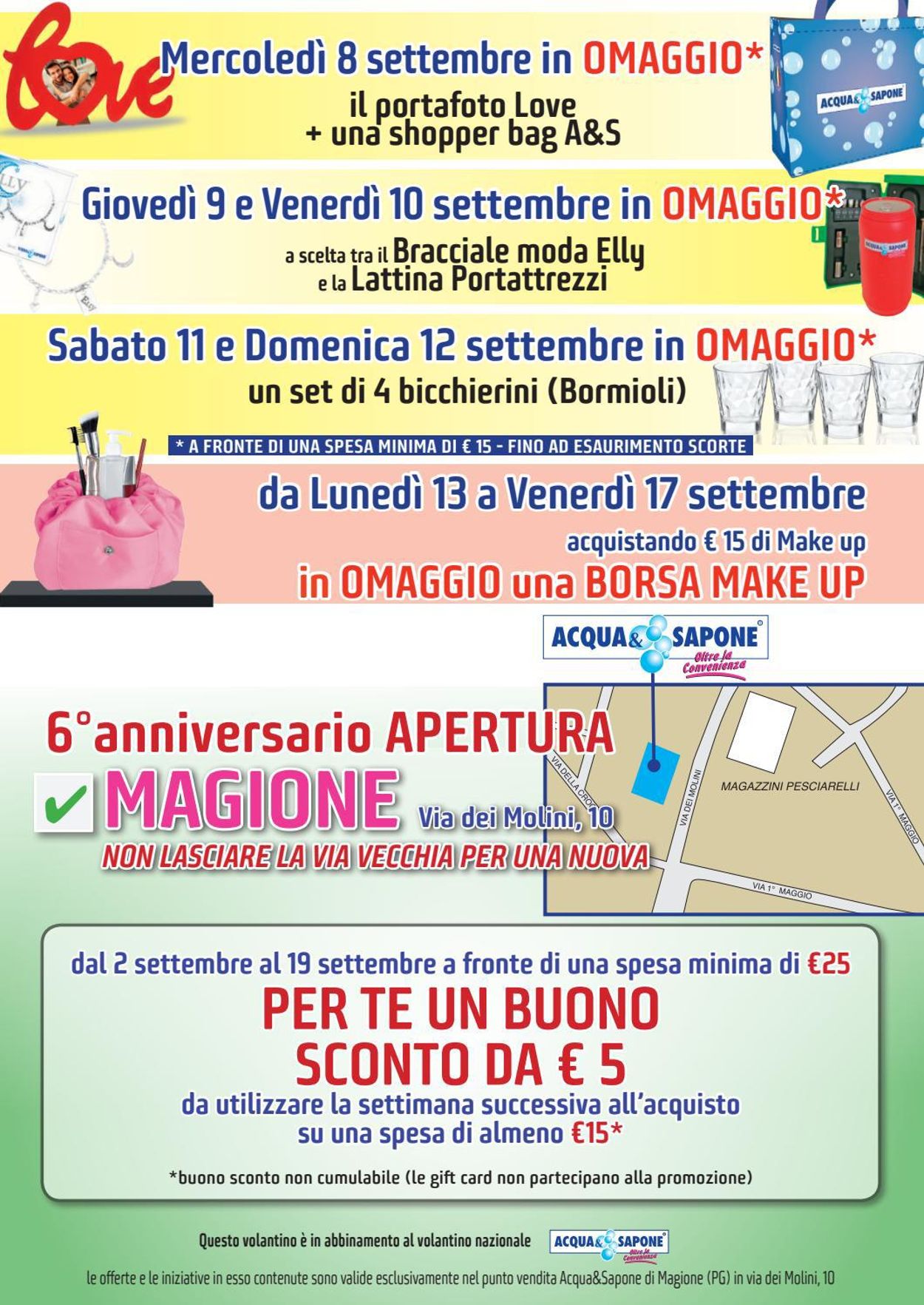 Acqua & Sapone Volantino dal 08/09/2021