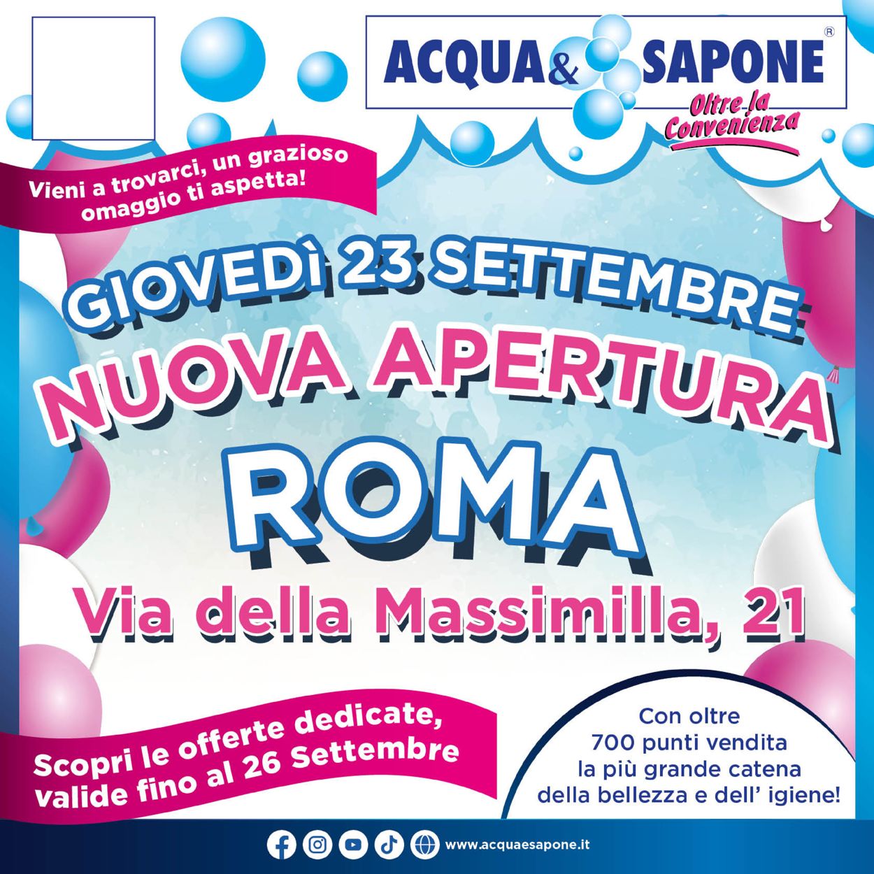 Acqua & Sapone Volantino dal 23/09/2021