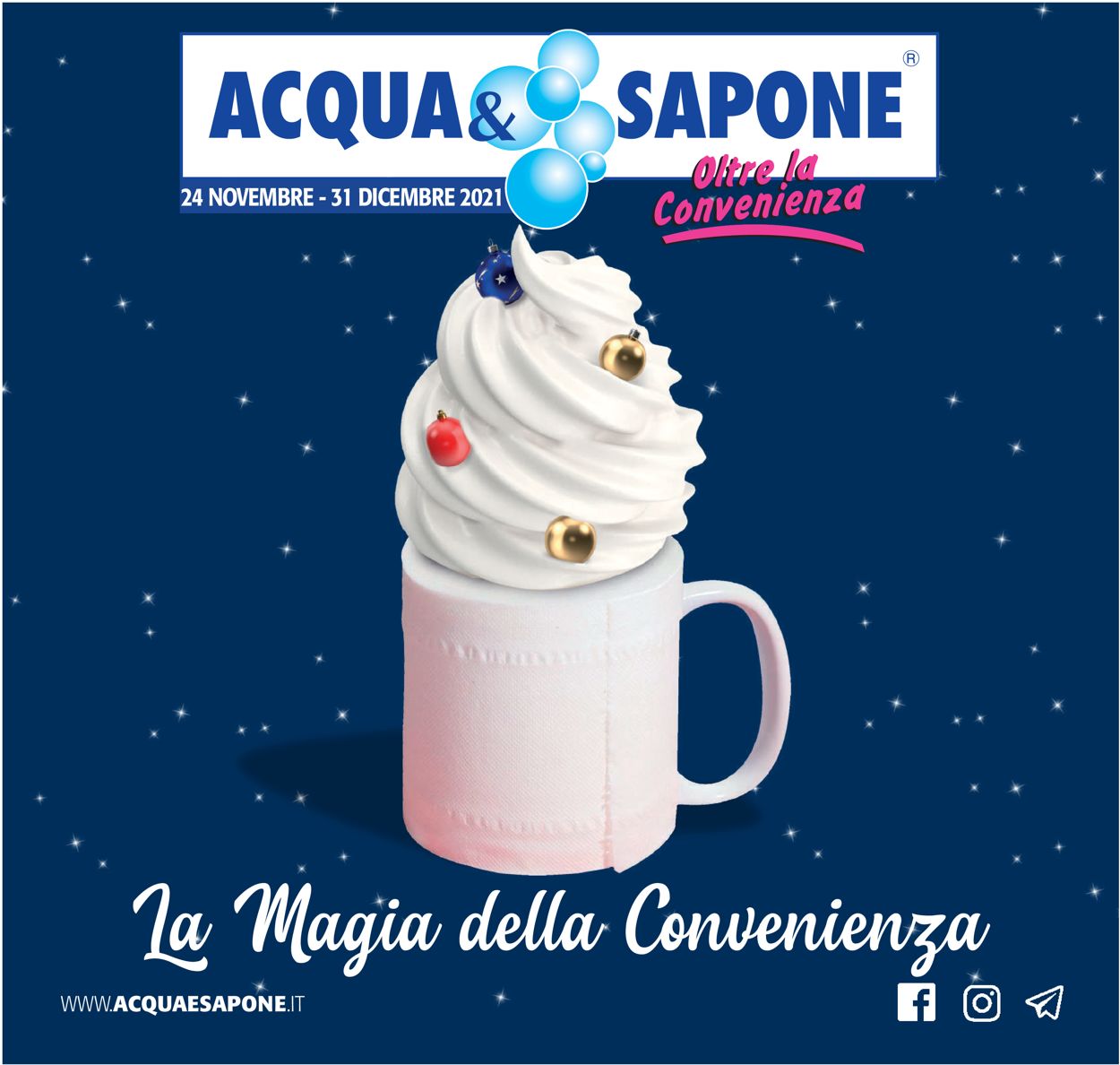 Acqua & Sapone Volantino dal 24/11/2021