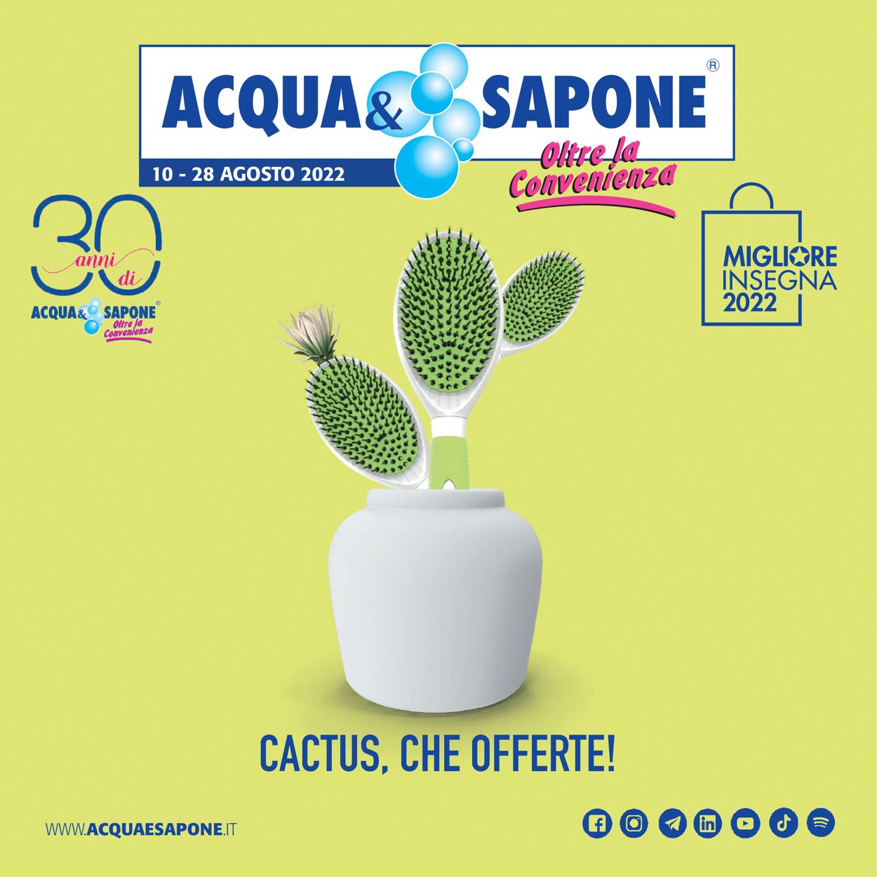 Acqua & Sapone Volantino dal 10/08/2022