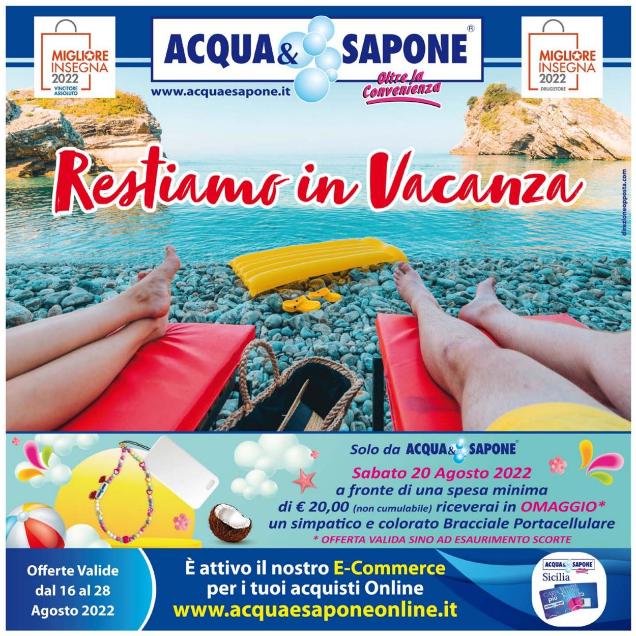 Acqua & Sapone Volantino dal 16/08/2022