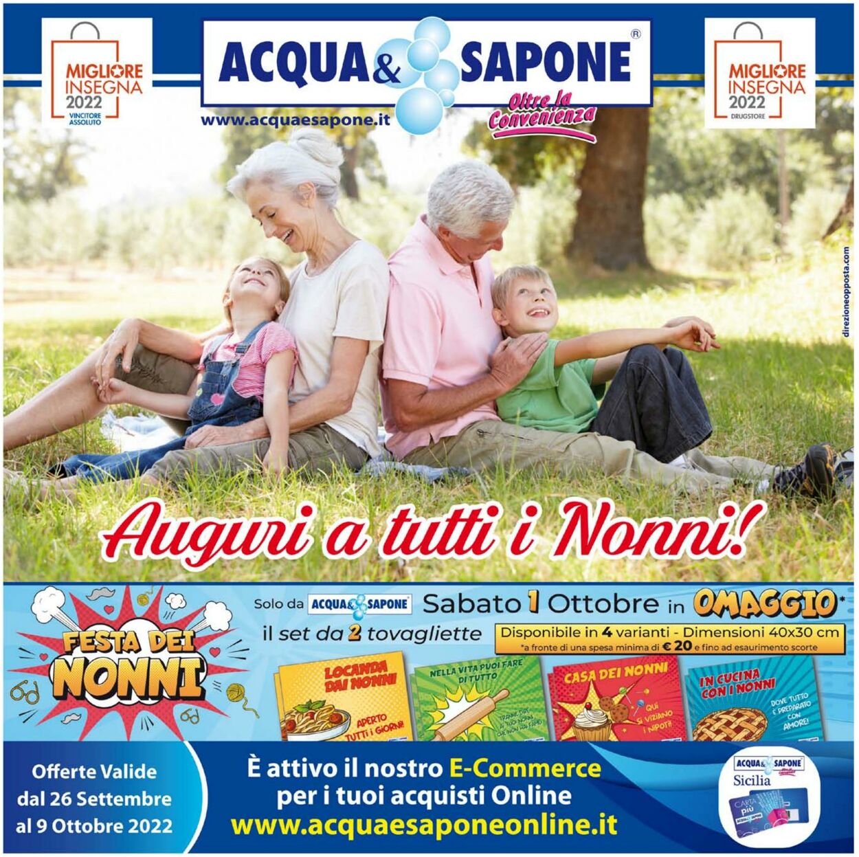 Acqua & Sapone Volantino dal 26/09/2022