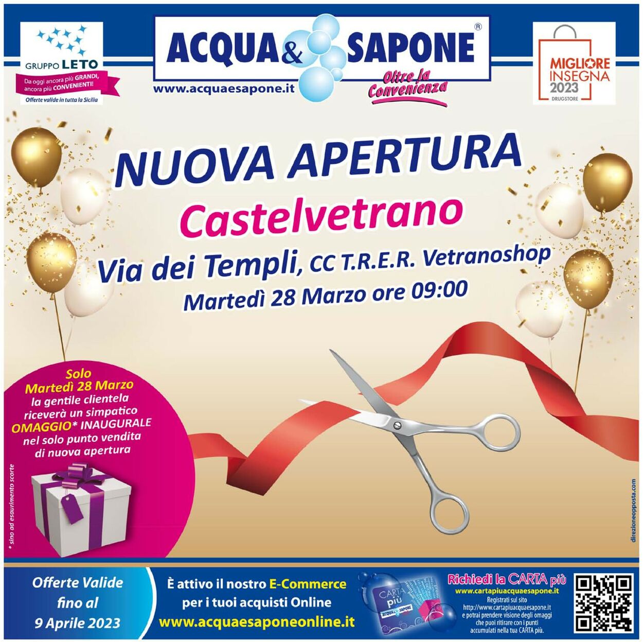 Acqua & Sapone Volantino dal 28/03/2023