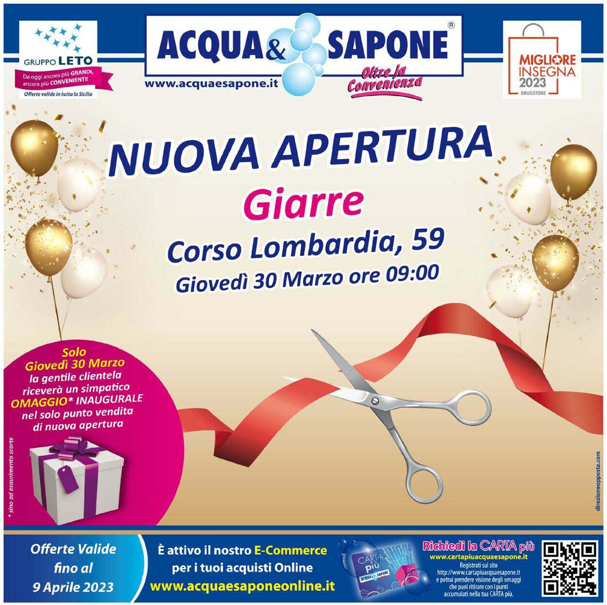 Acqua & Sapone Volantino dal 30/03/2023