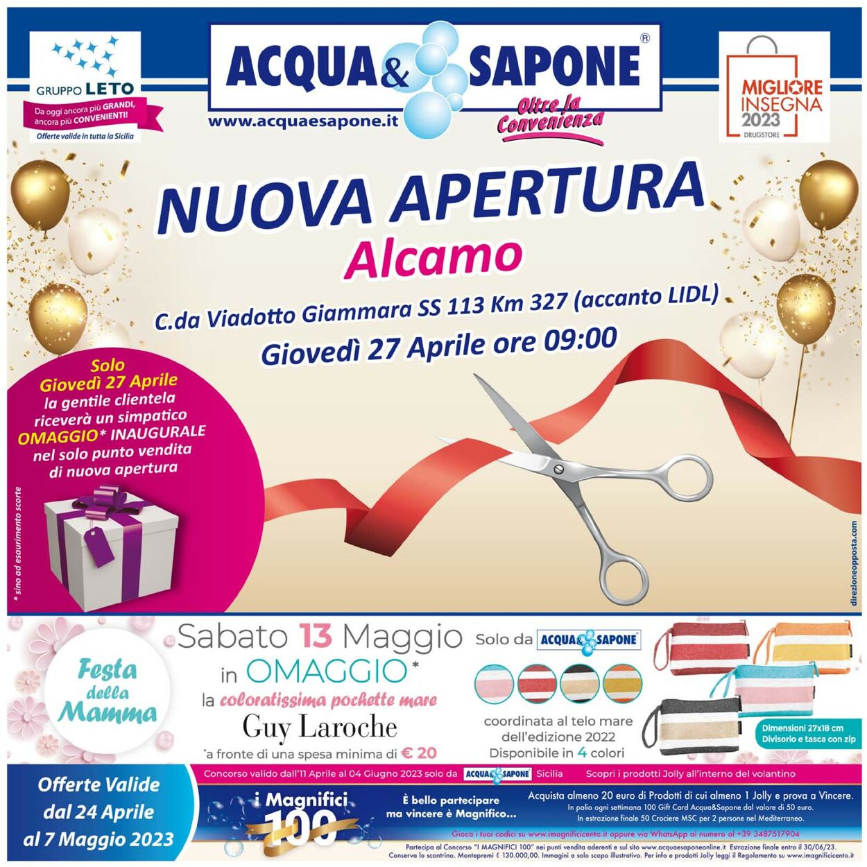 Acqua & Sapone Volantino dal 27/04/2023
