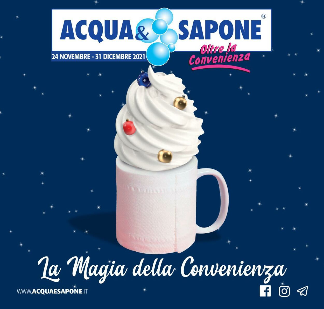 Acqua & Sapone Volantino dal 22/11/2021