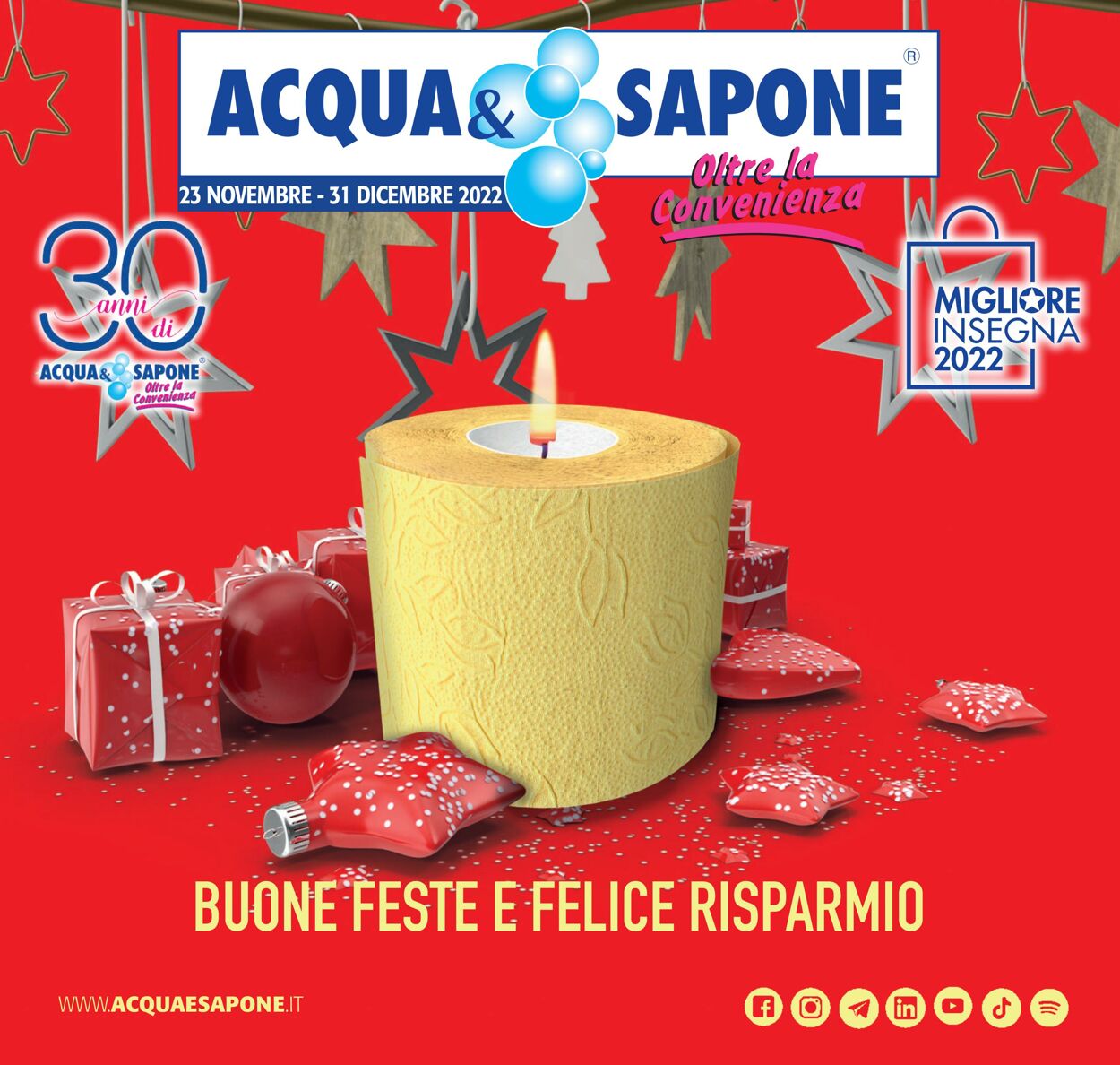 Acqua & Sapone Volantino dal 18/11/2022