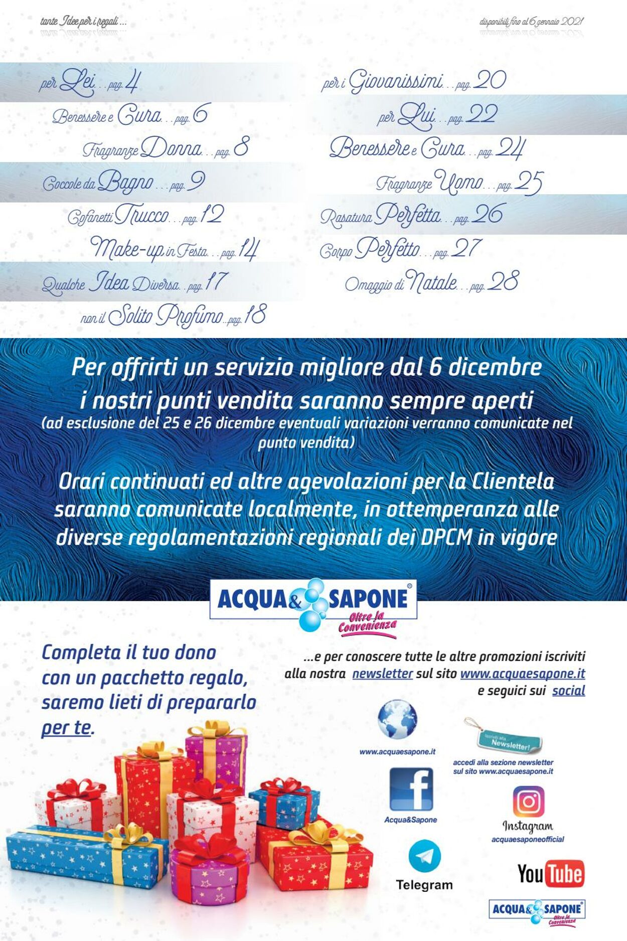 Acqua & Sapone Volantino dal 20/11/2020