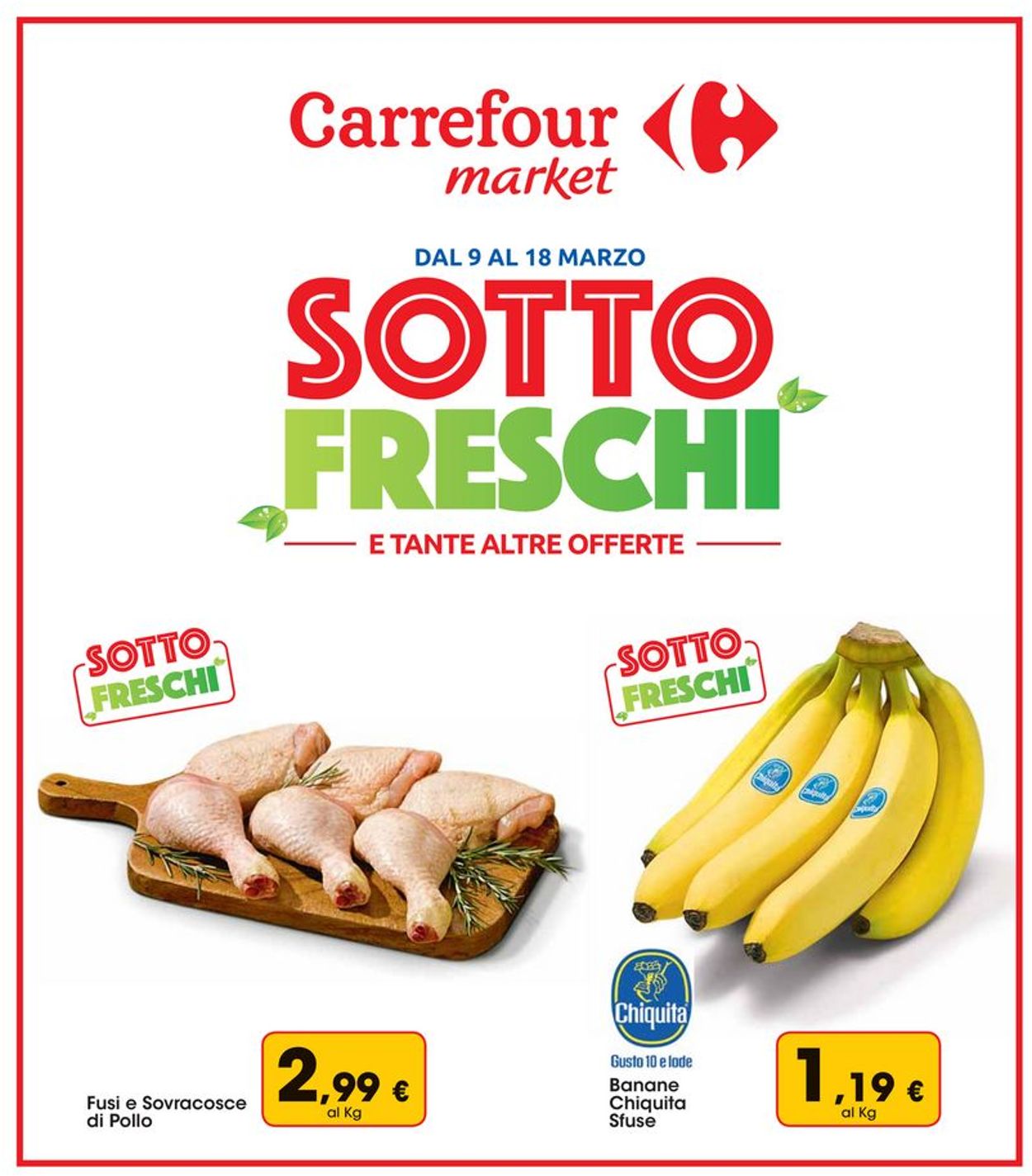 Carrefour Volantino dal 09/03/2020