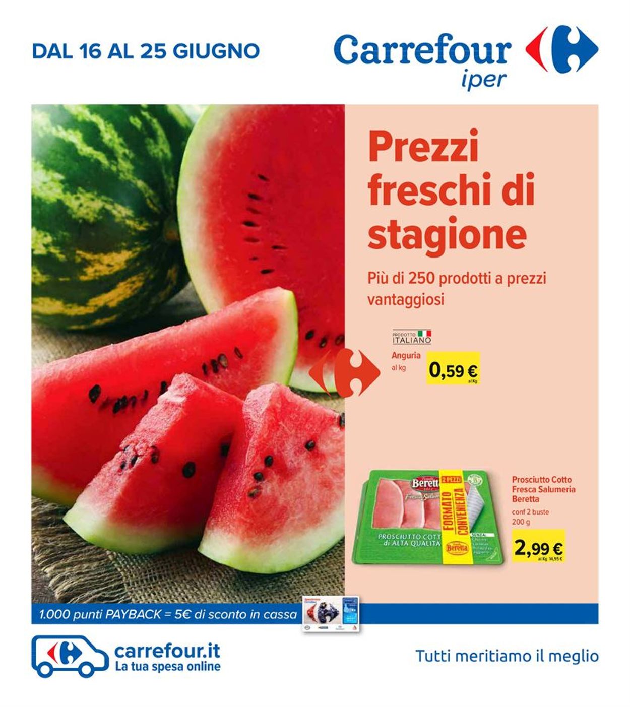 Carrefour Volantino dal 16/06/2020
