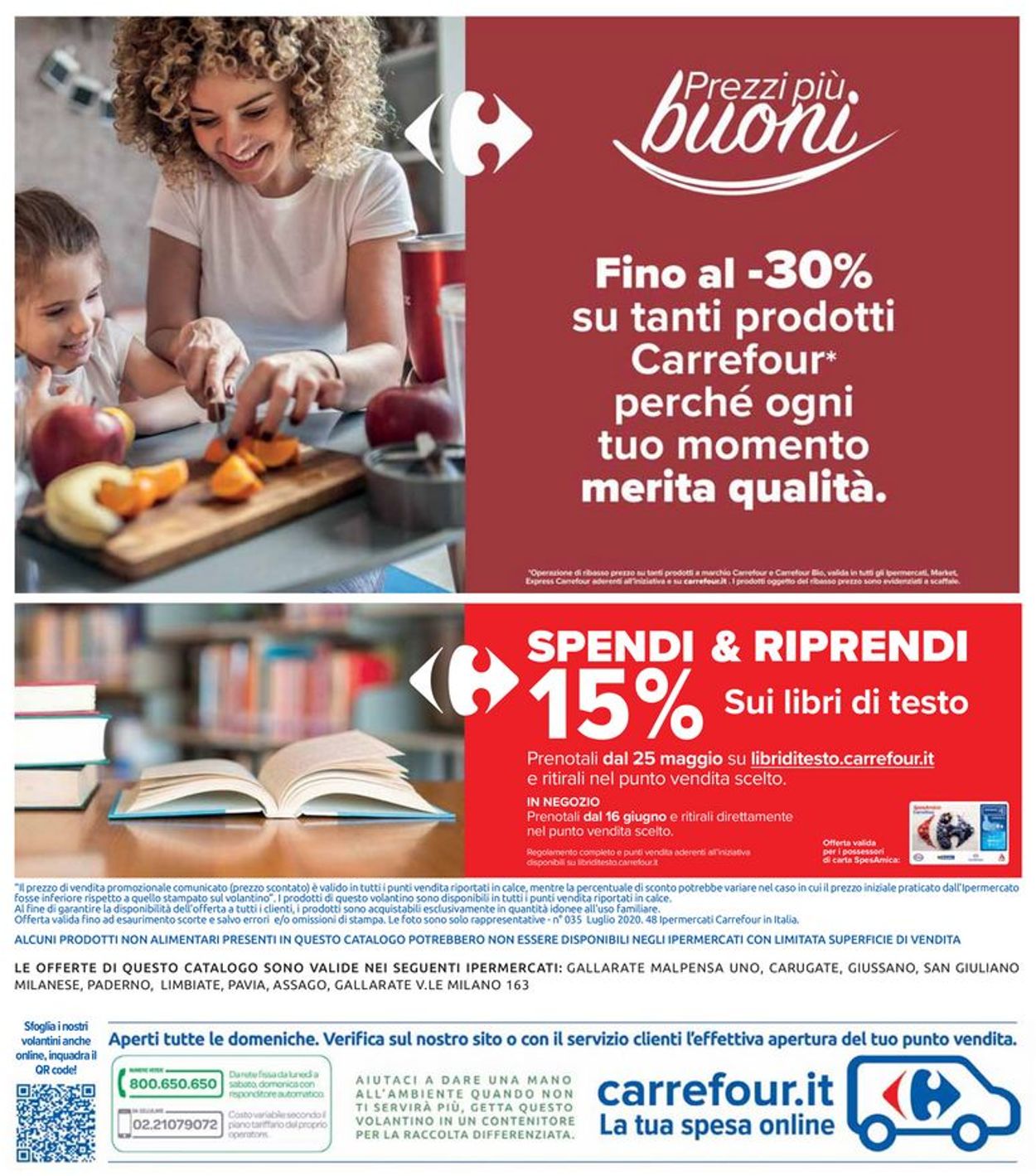 Carrefour Volantino dal 17/07/2020