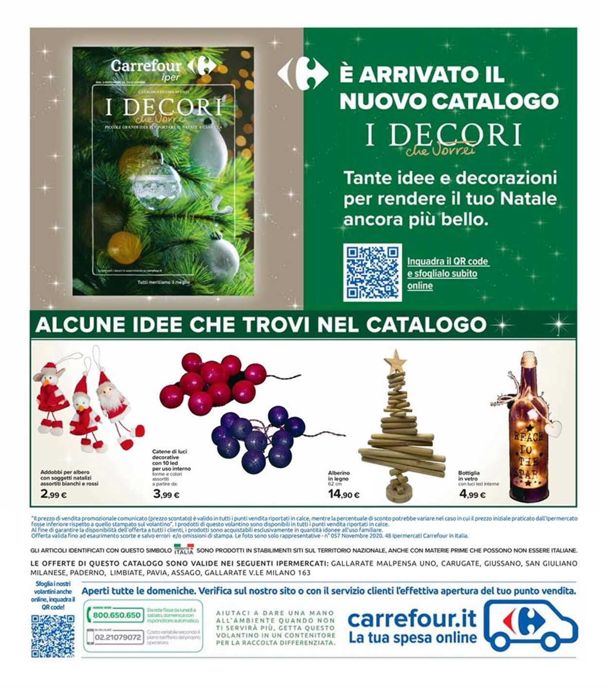 Carrefour Volantino dal 09/11/2020