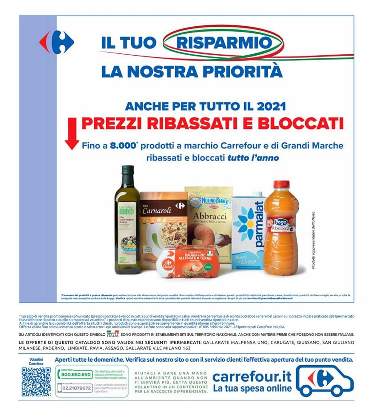 Carrefour Volantino dal 26/02/2021