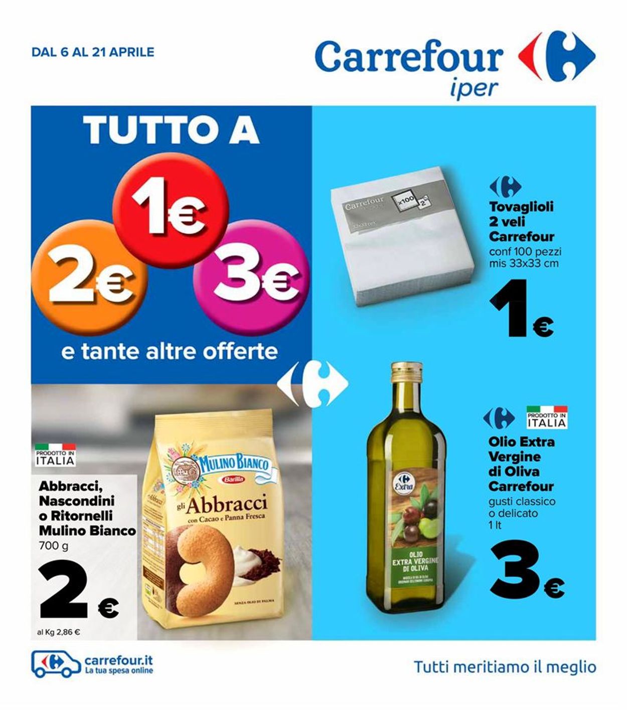 Carrefour Volantino dal 06/04/2021
