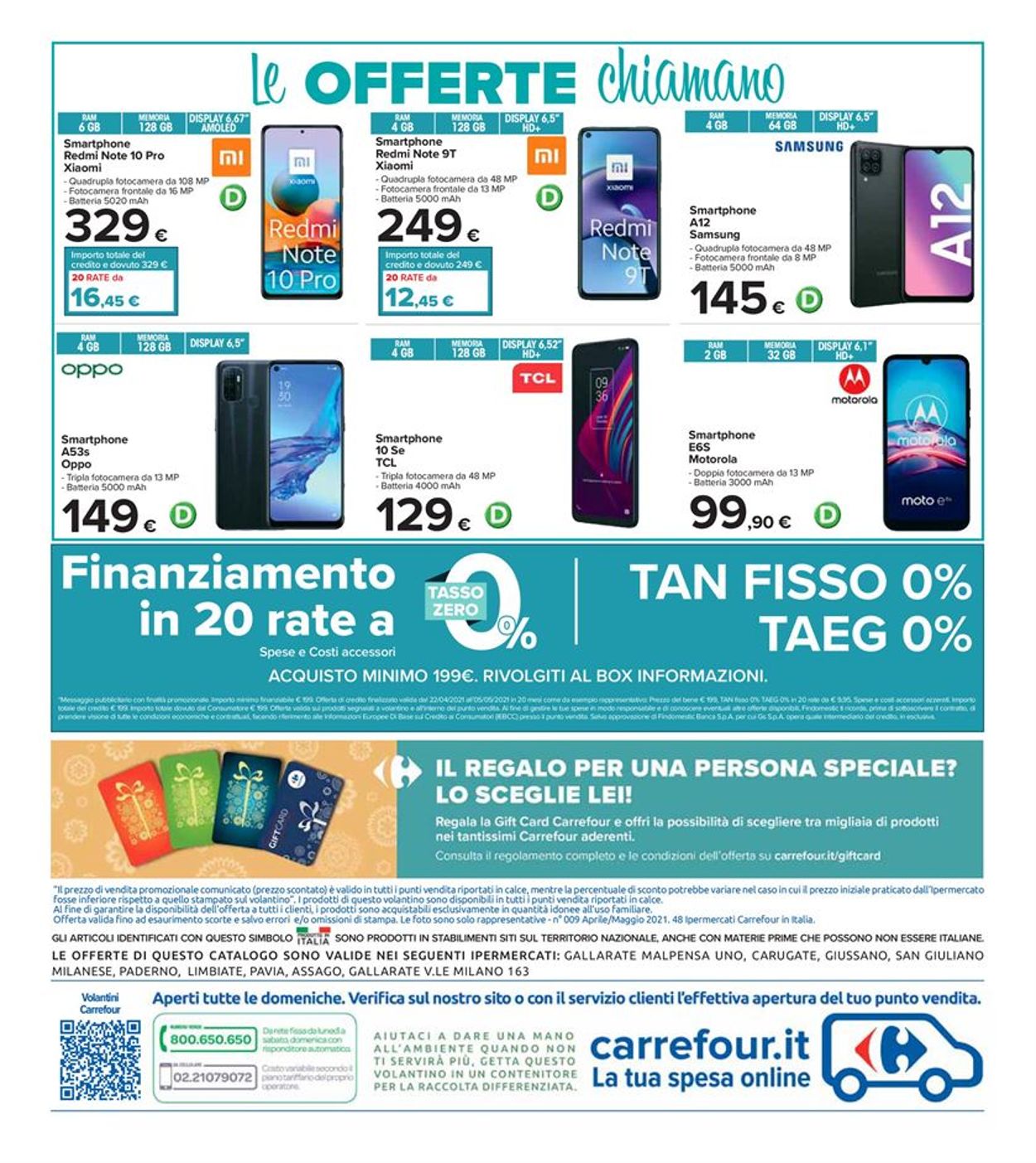 Carrefour Volantino dal 22/04/2021