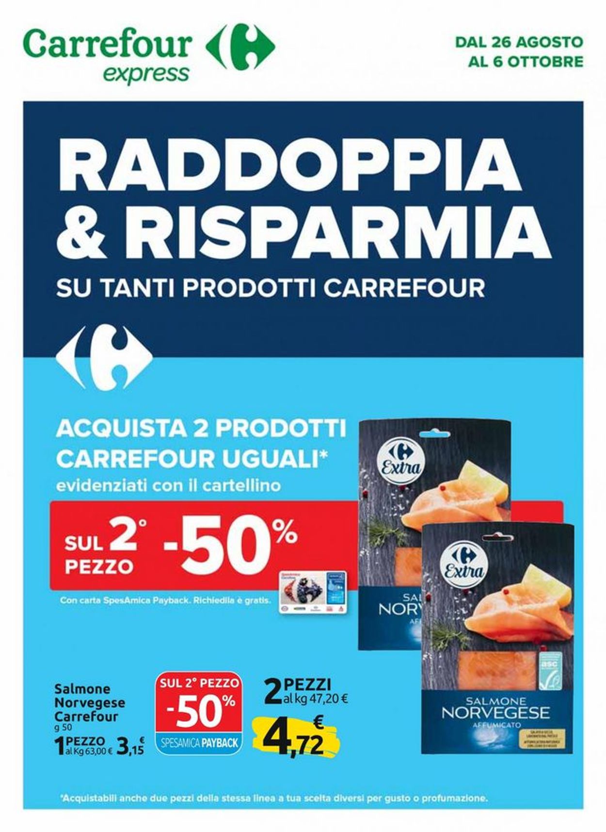 Carrefour Volantino dal 26/08/2021