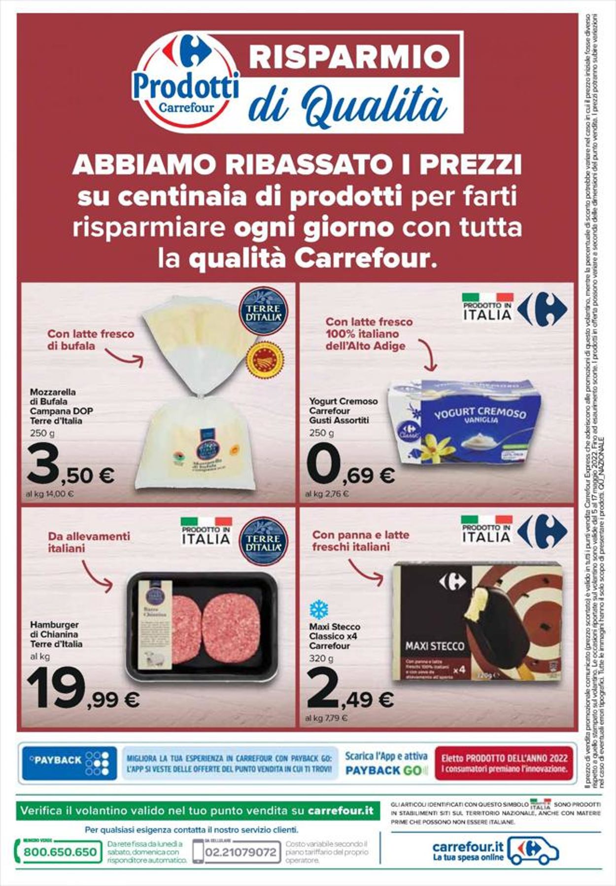 Carrefour Volantino dal 05/05/2022