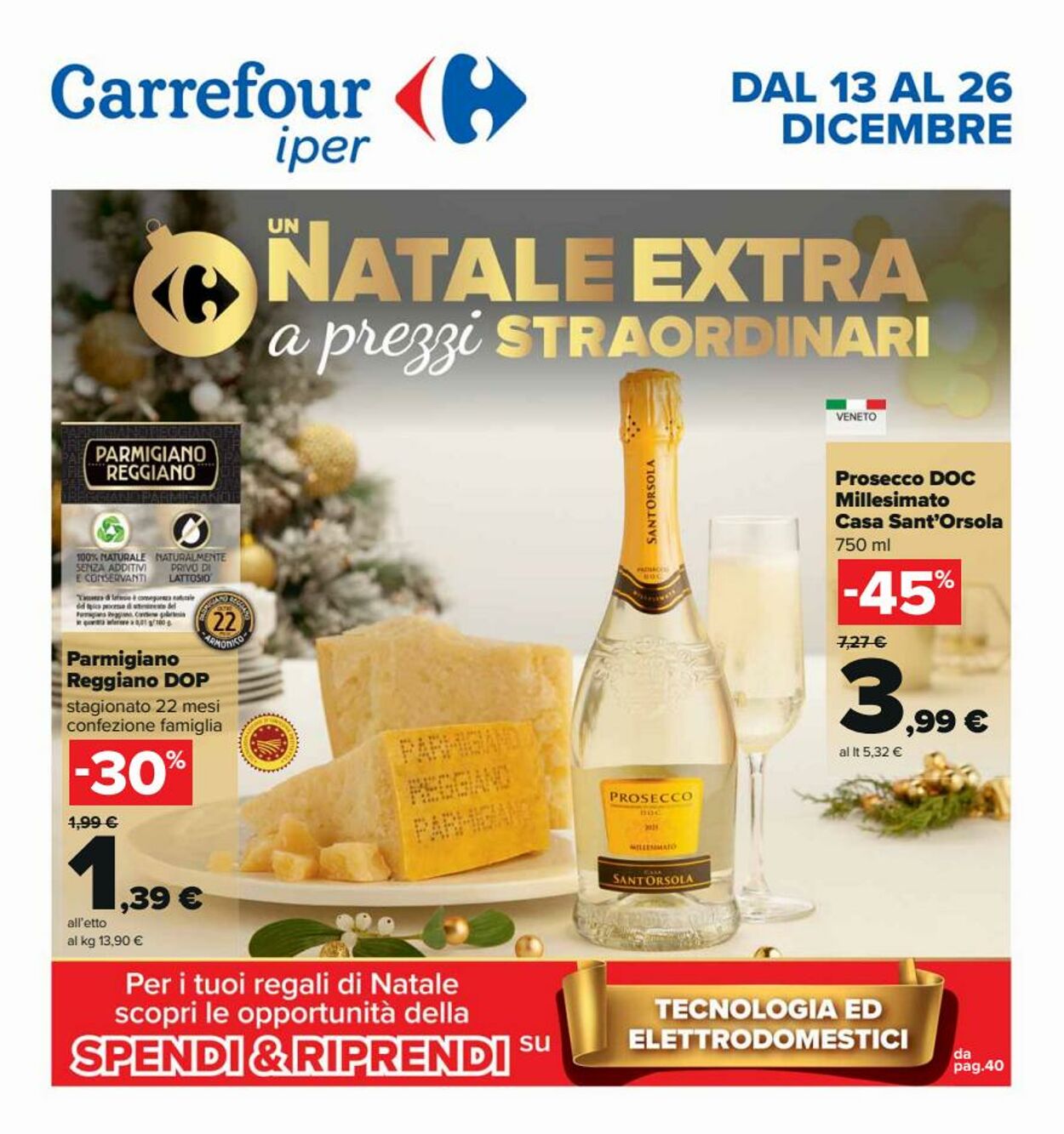 Carrefour Volantino dal 13/12/2022