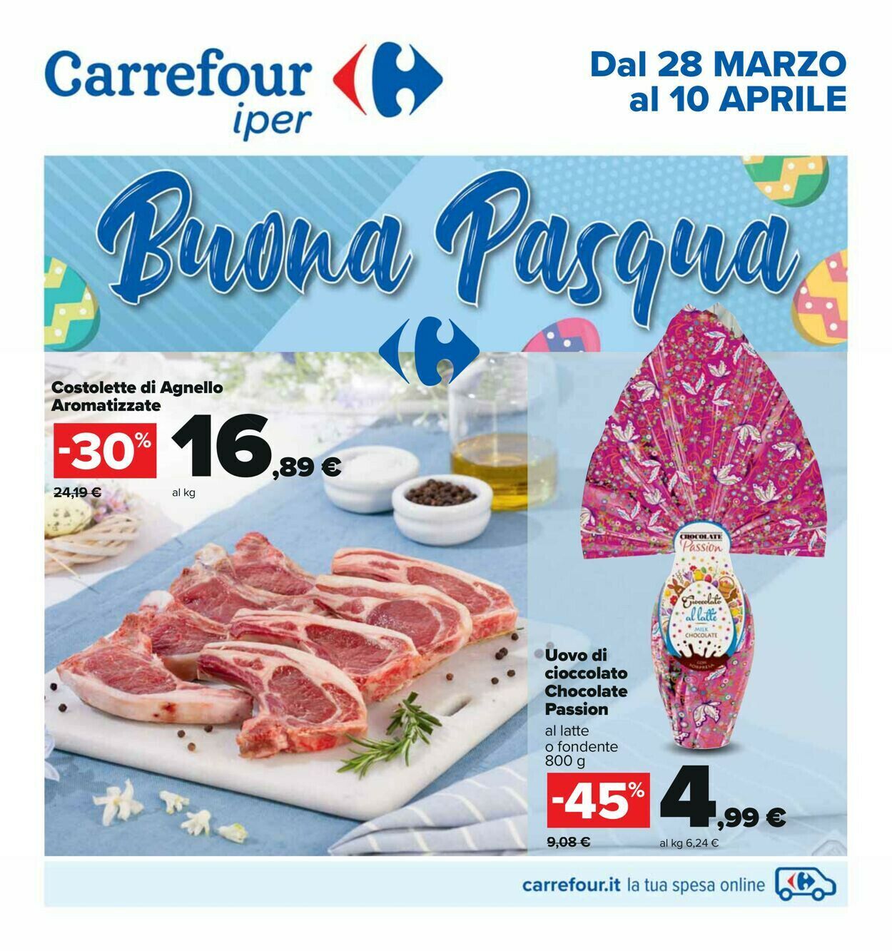 Carrefour Volantino dal 28/03/2023
