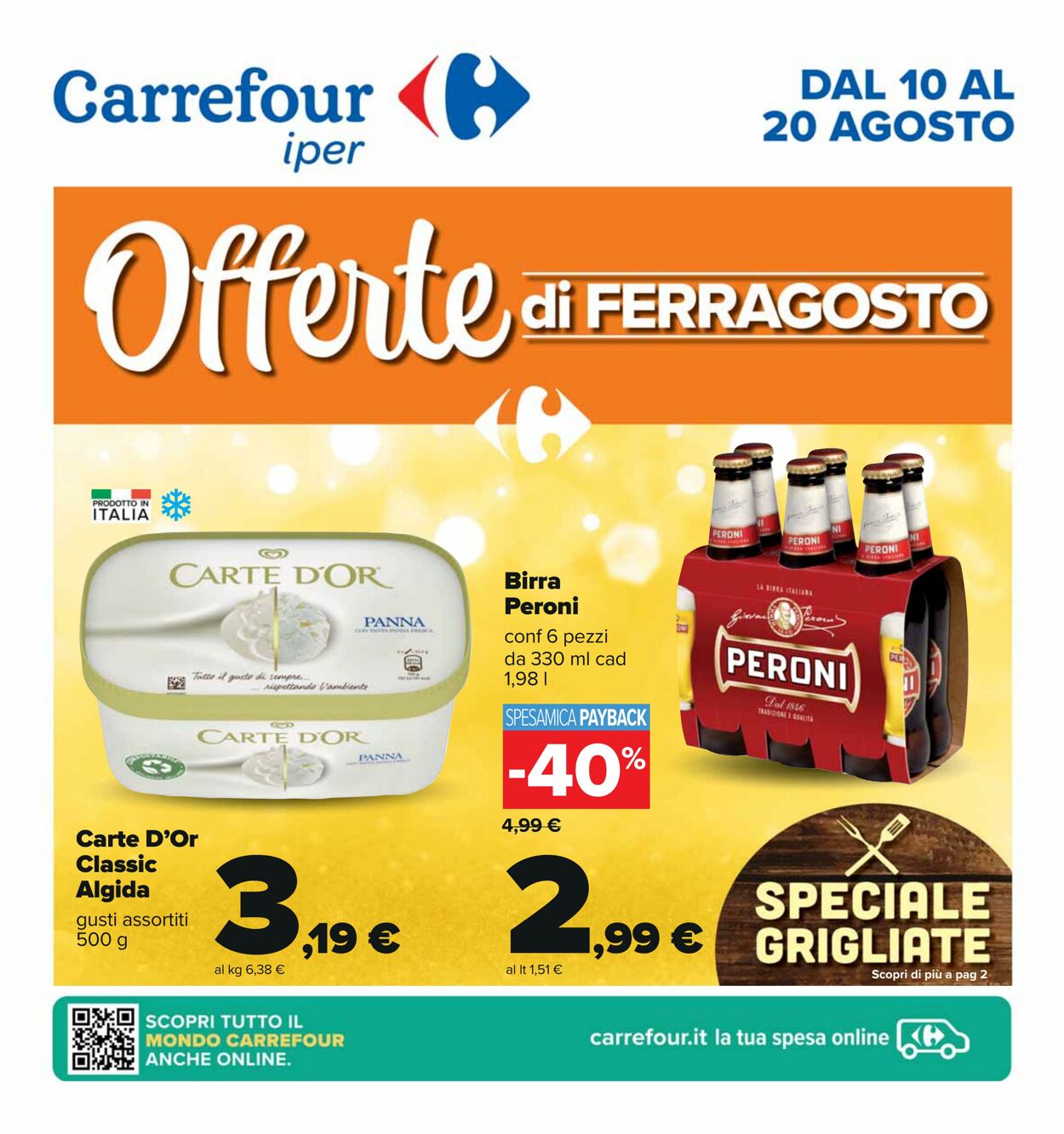Carrefour Volantino dal 10/08/2023
