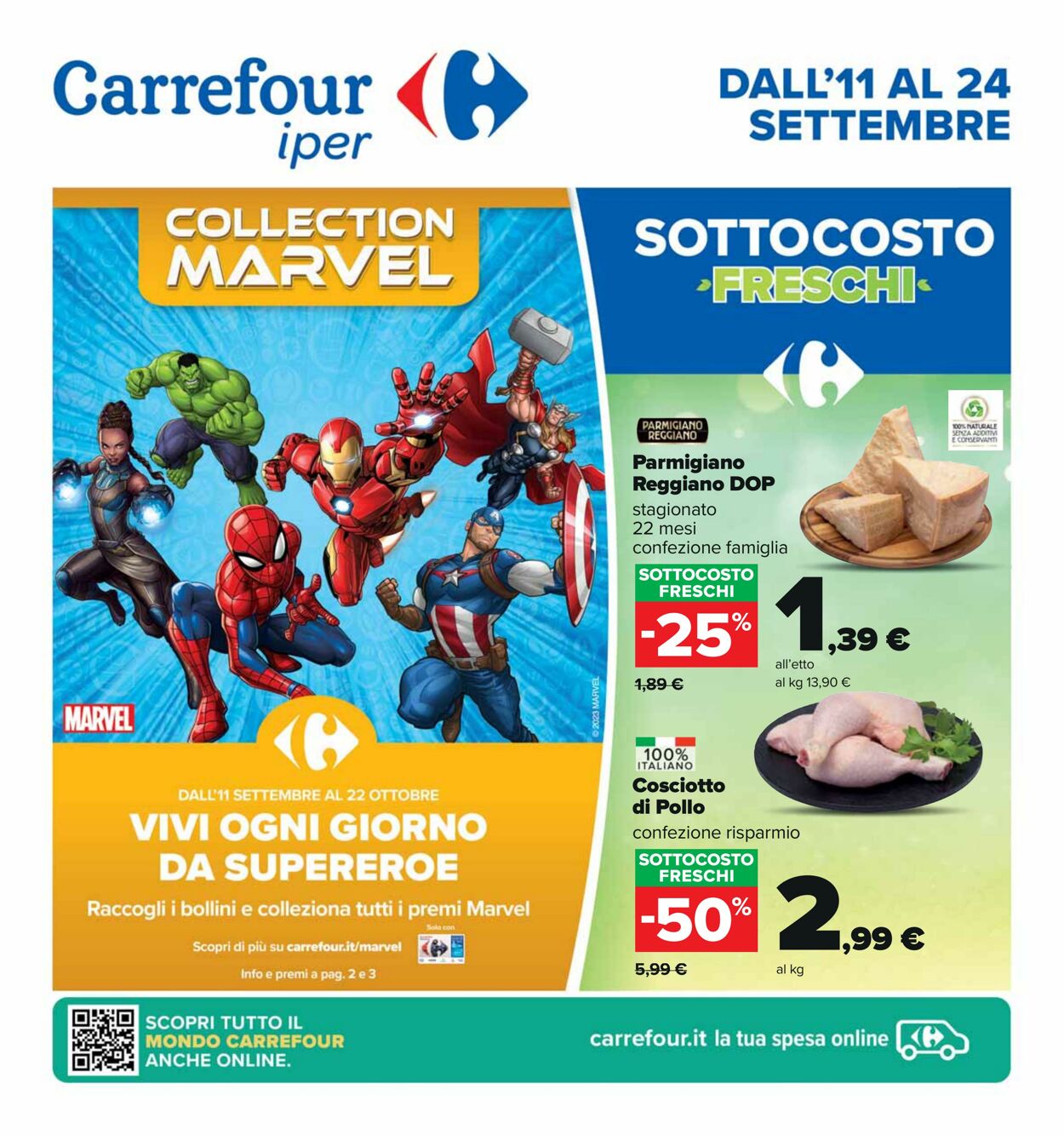 Carrefour Volantino dal 11/09/2023