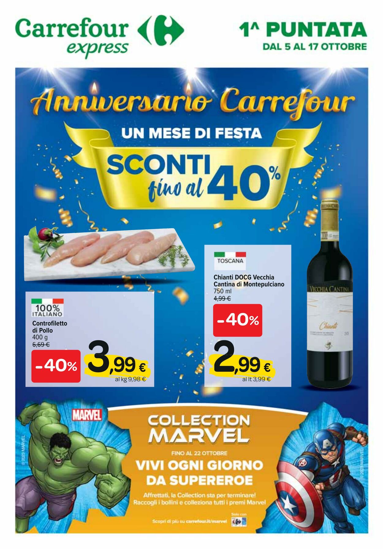 Carrefour Volantino dal 05/10/2023