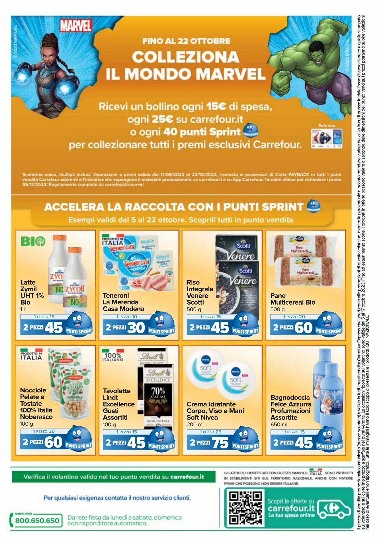 Carrefour Volantino dal 05/10/2023