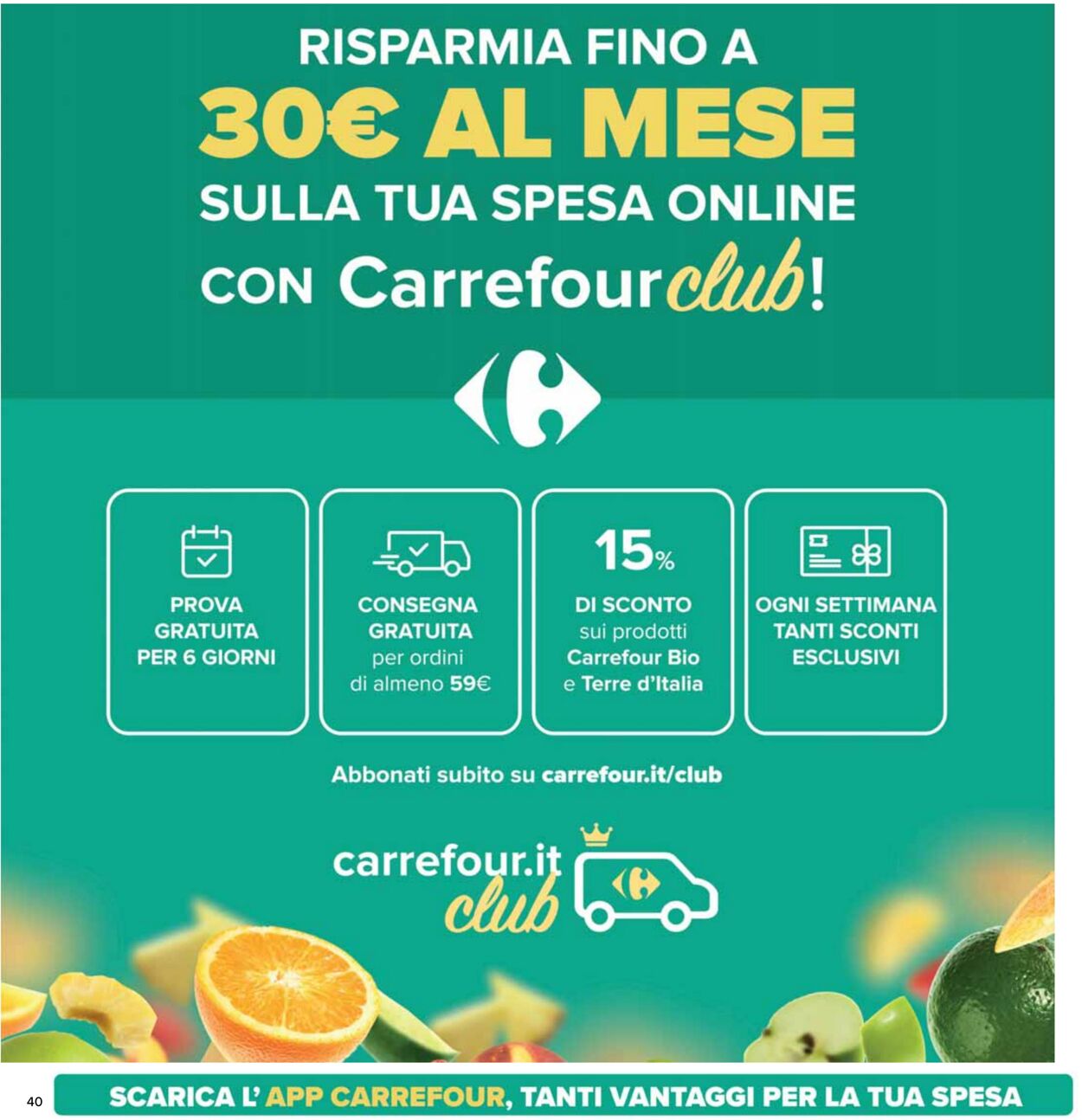 Carrefour Volantino dal 09/10/2023