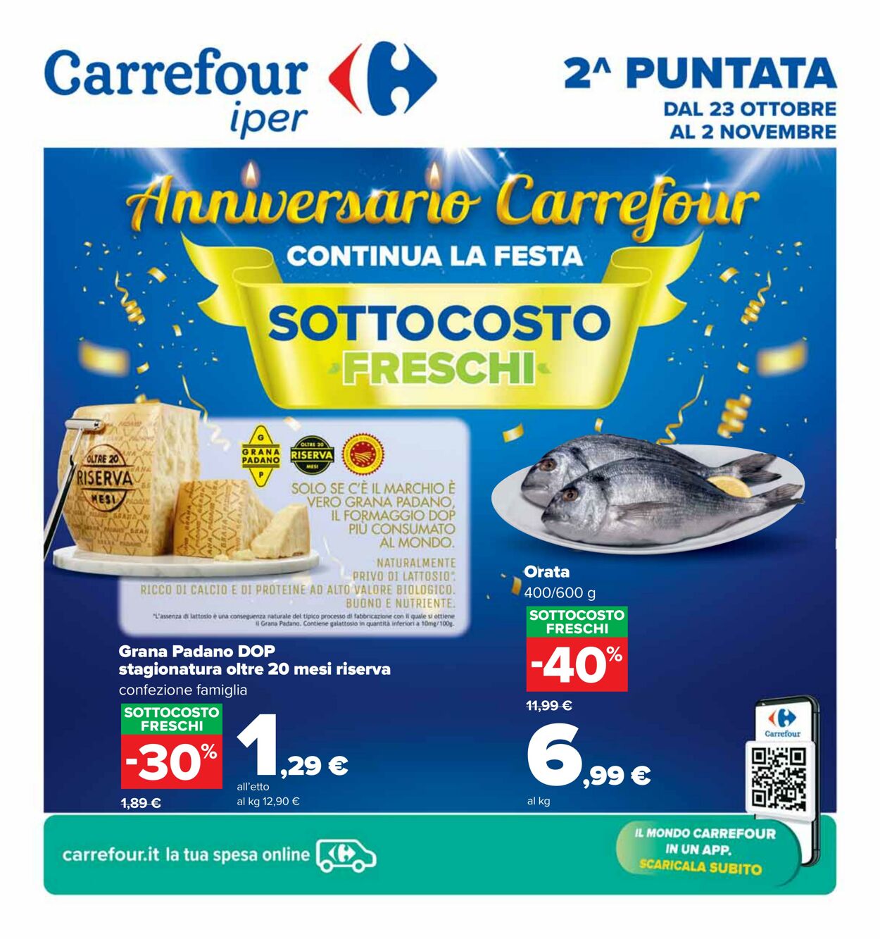 Carrefour Volantino dal 23/10/2023