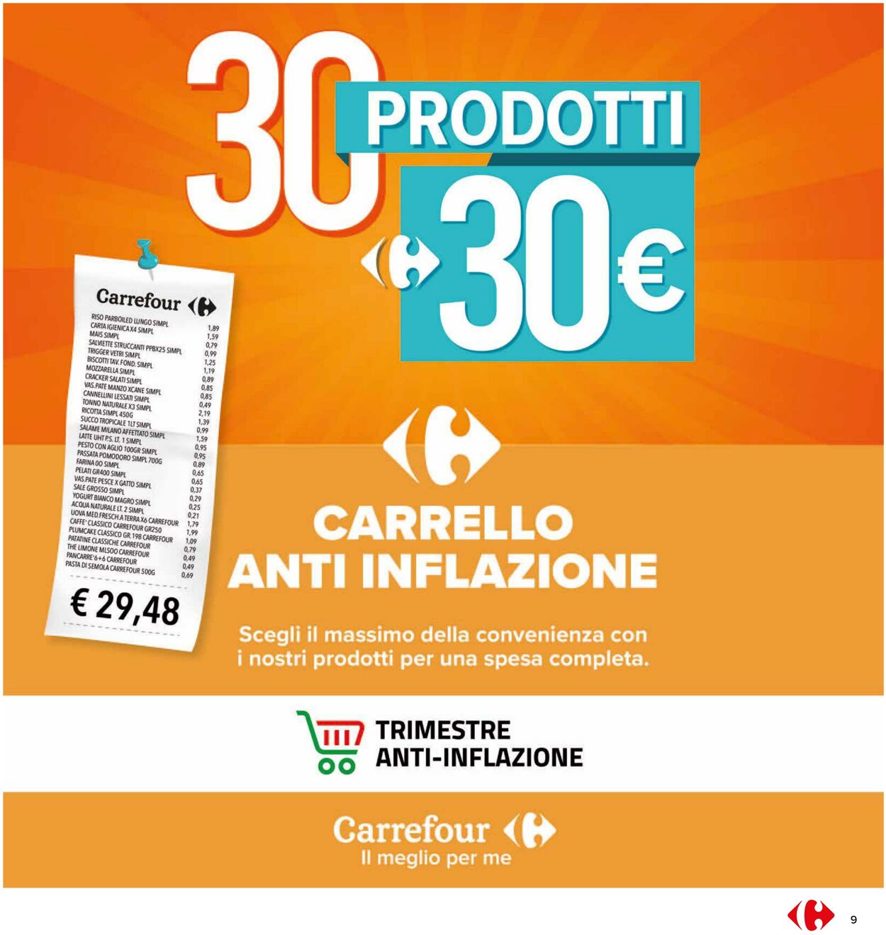 Carrefour Volantino dal 23/10/2023