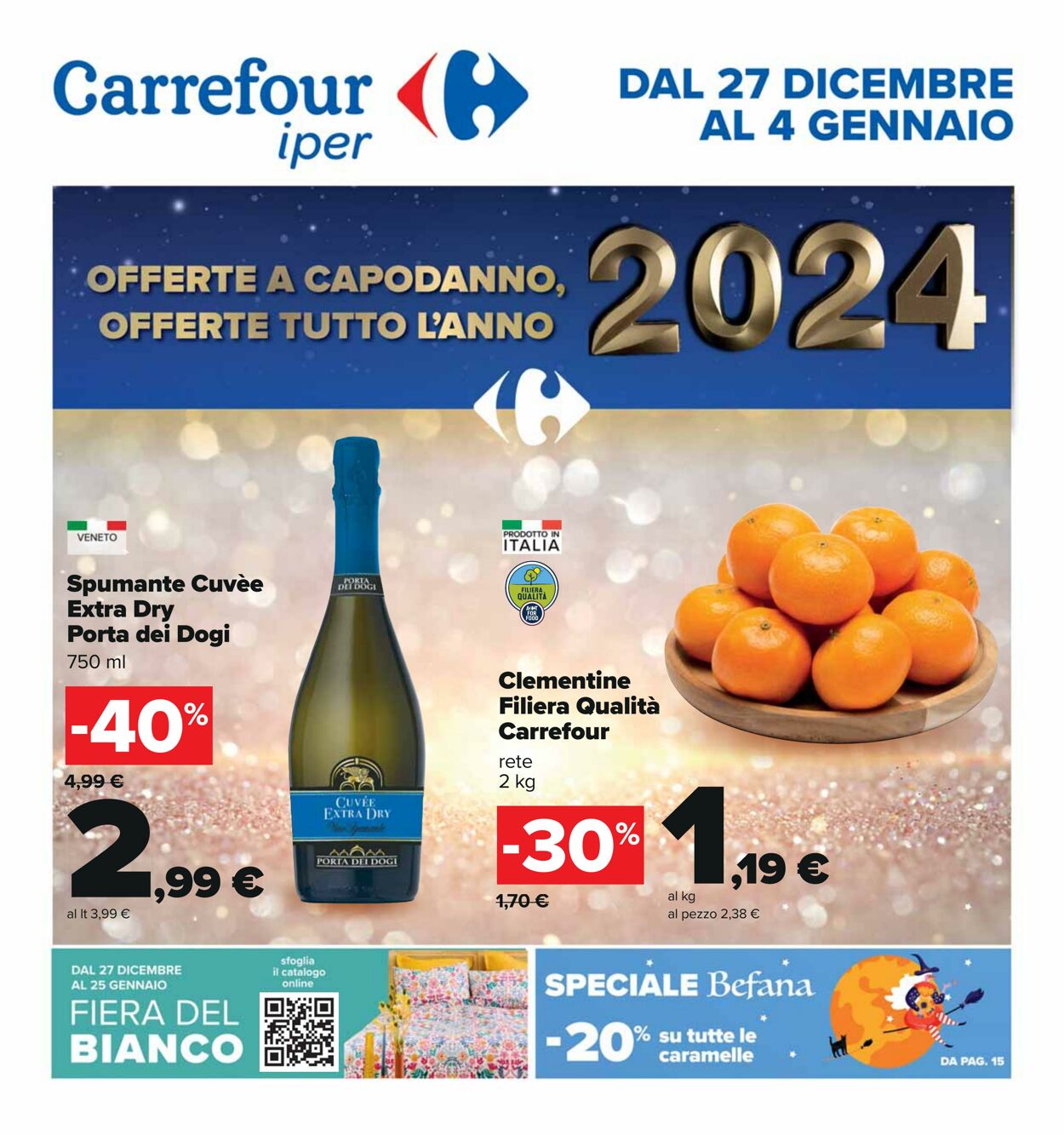 Carrefour Volantino dal 27/12/2023