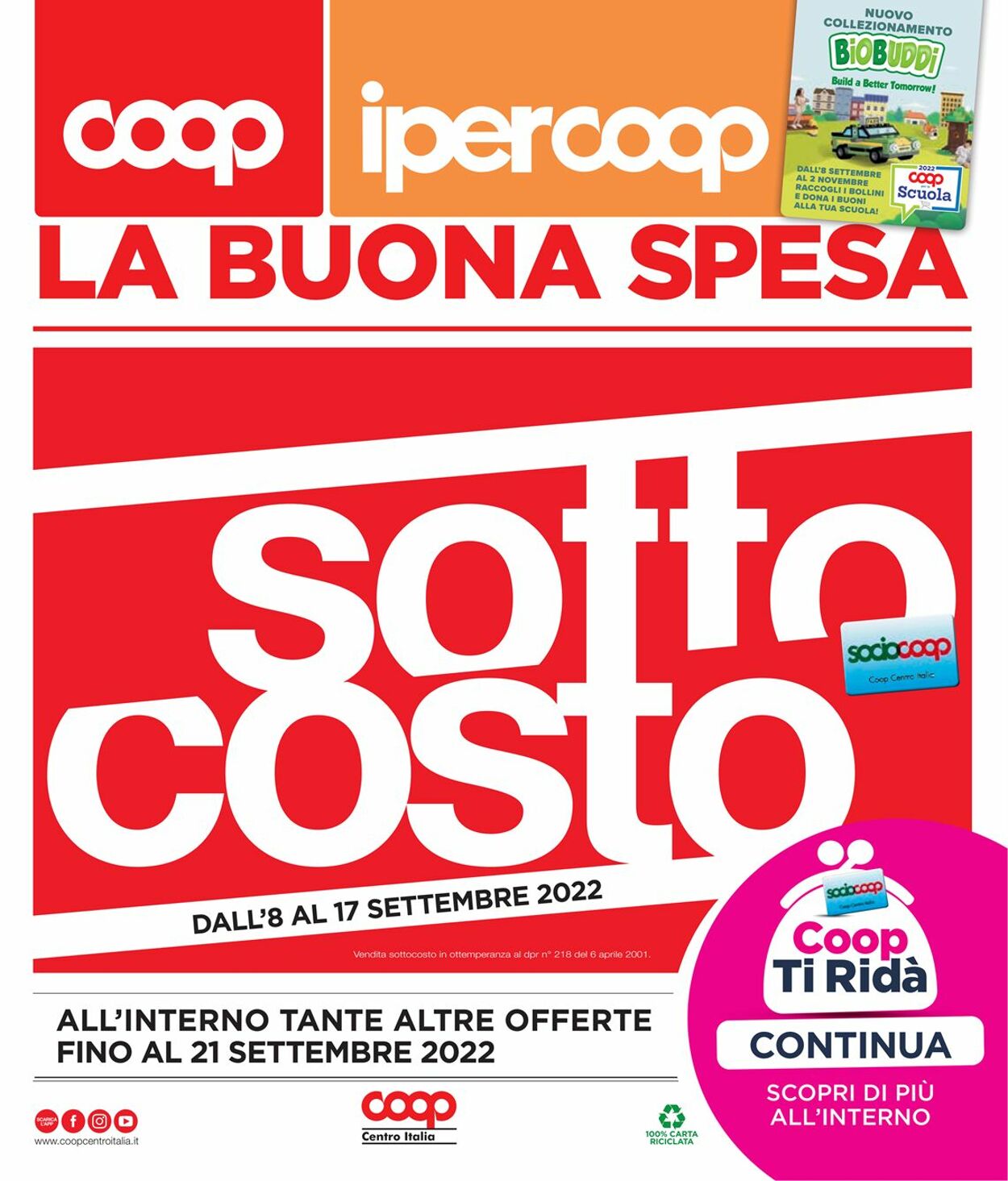 Coop Volantino dal 08/09/2022